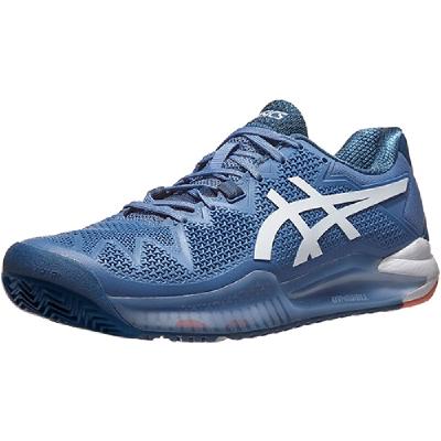 Теннисные кроссовки Asics Gel Resolution 8 Clay Blue Harmony/White