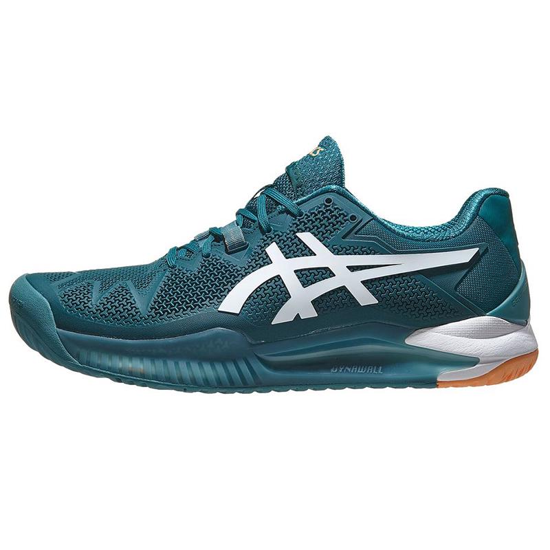 Теннисные кроссовки Asics Gel Resolution 8 Velvet Pine/White