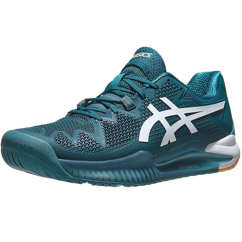 Теннисные кроссовки Asics Gel Resolution 8 Velvet Pine/White