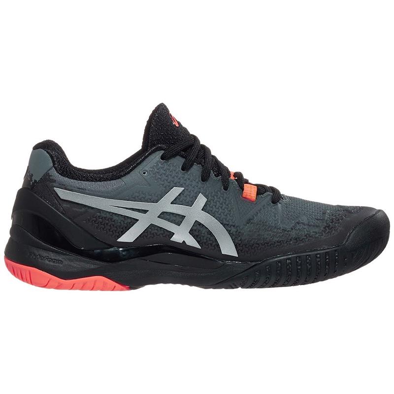 Теннисные кроссовки Asics Gel Resolution 8 Women Black Grey Red