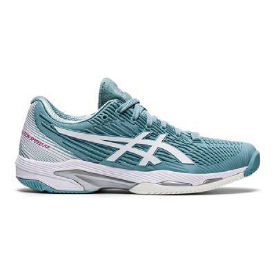Теннисные кроссовки женские Asics Solution Speed FF 2 Smoke Blue/White