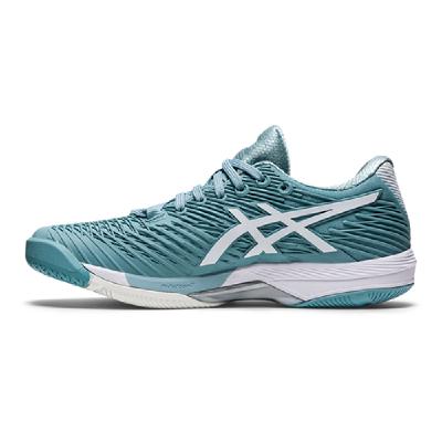 Теннисные кроссовки женские Asics Solution Speed FF 2 Smoke Blue/White
