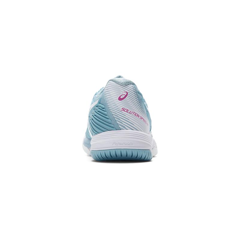 Теннисные кроссовки женские Asics Solution Speed FF 2 Smoke Blue/White