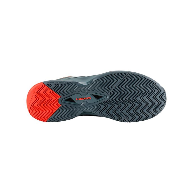 Теннисные кроссовки Head Revolt Evo 2.0 Men Dark Grey/Orange
