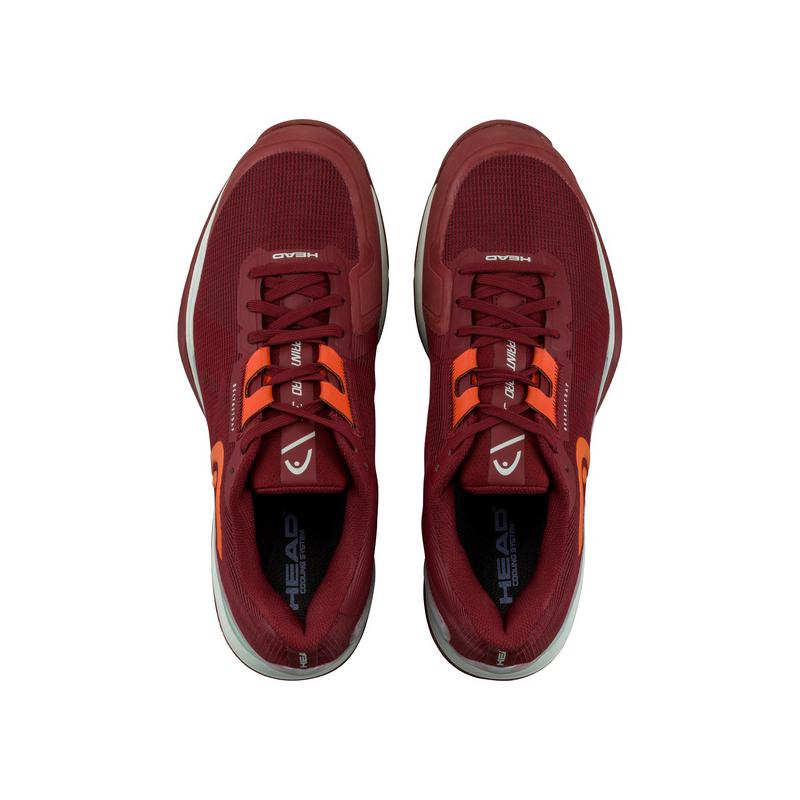 Теннисные кроссовки Head Sprint Pro 3.5 Clay Men Dark Red/Orange