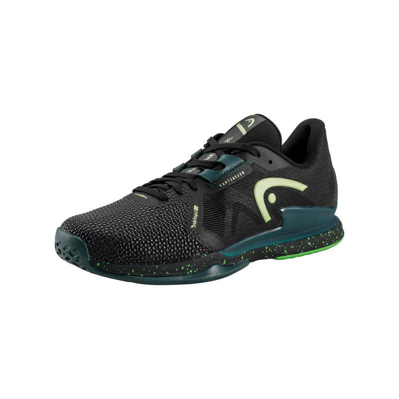 Теннисные кроссовки Head Sprint Pro 3.5 SF Men Black/Forest Green