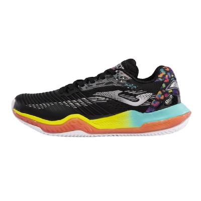 Теннисные кроссовки Joma Point Lady 2301 Black/Yellow/Blue