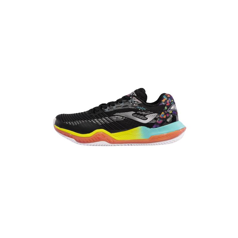 Теннисные кроссовки Joma Point Lady 2301 Black/Yellow/Blue