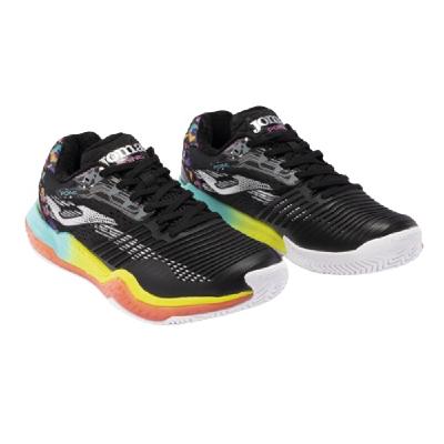 Теннисные кроссовки Joma Point Lady 2301 Black/Yellow/Blue