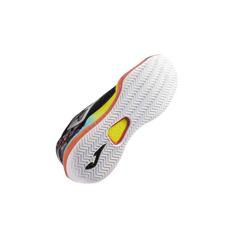 Теннисные кроссовки Joma Point Lady 2301 Black/Yellow/Blue