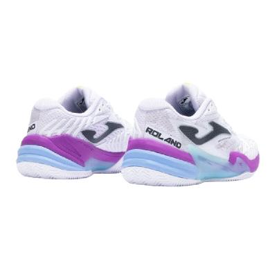 Теннисные кроссовки Joma Roland Lady 2402 White/Violet