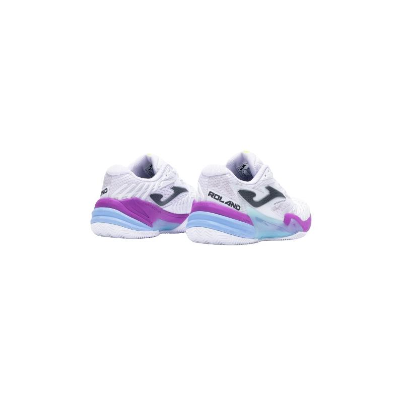 Теннисные кроссовки Joma Roland Lady 2402 White/Violet