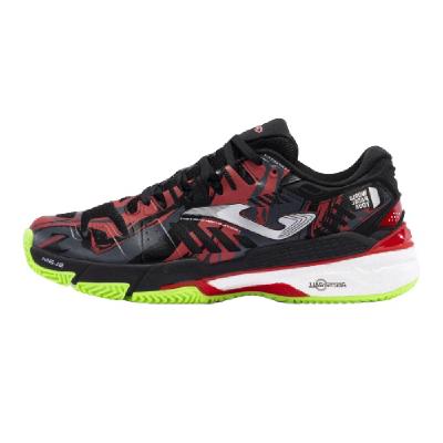 Теннисные кроссовки Joma T.Slam Men 2301 Clay Black/Dark Red