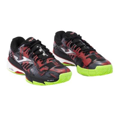 Теннисные кроссовки Joma T.Slam Men 2301 Clay Black/Dark Red