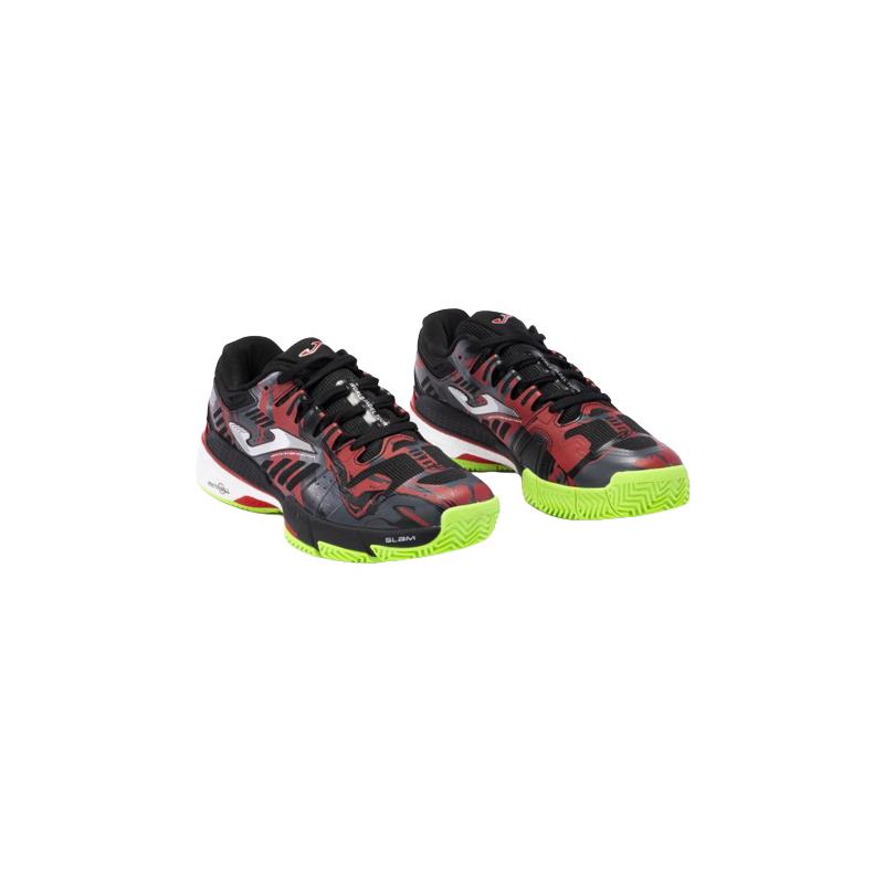 Теннисные кроссовки Joma T.Slam Men 2301 Clay Black/Dark Red