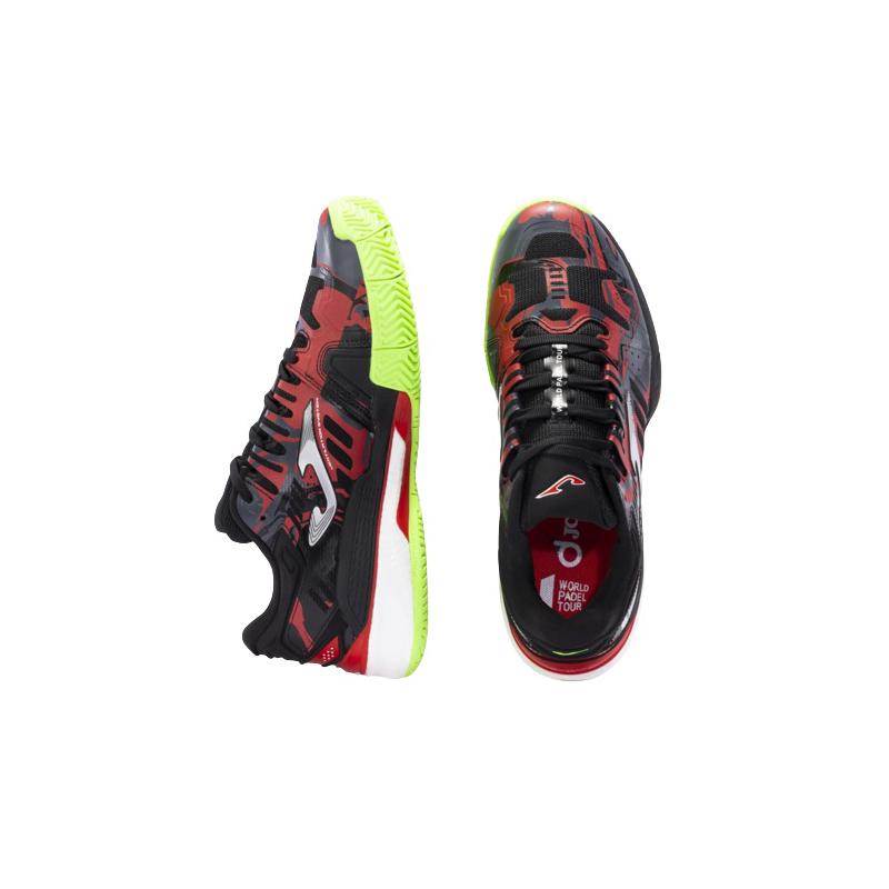 Теннисные кроссовки Joma T.Slam Men 2301 Clay Black/Dark Red