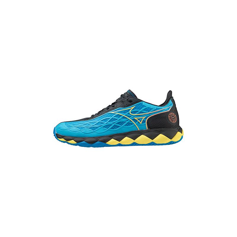 Теннисные кроссовки Mizuno Wave Enforce Tour AC Blue/Black/Acid Lime