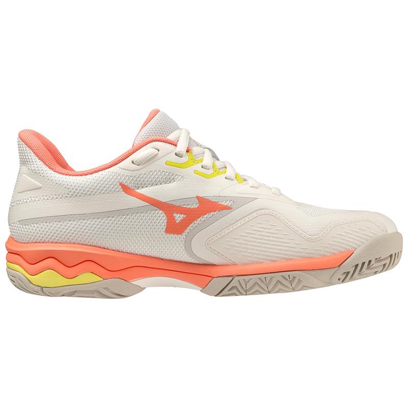 Теннисные кроссовки Mizuno Wave Exceed Light 2 AC White/Coral