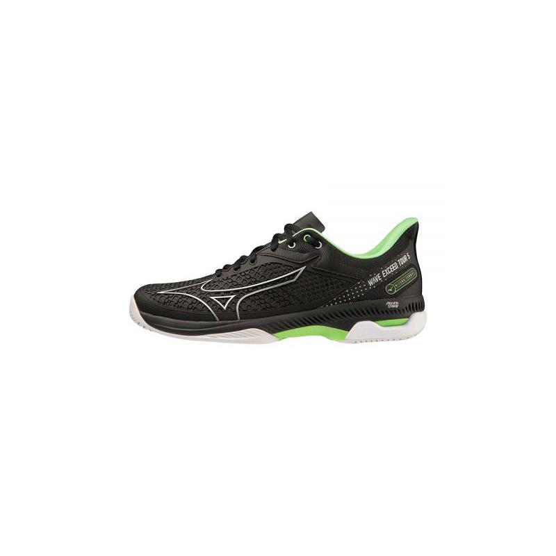 Теннисные кроссовки Mizuno Wave Exceed Tour 5 AC Black/Green