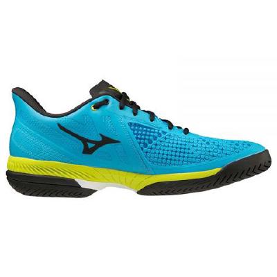Теннисные кроссовки Mizuno Wave Exceed Tour 5 AC JetBlue/Bolt2 (Neon) /Black