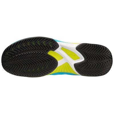 Теннисные кроссовки Mizuno Wave Exceed Tour 5 AC JetBlue/Bolt2 (Neon) /Black