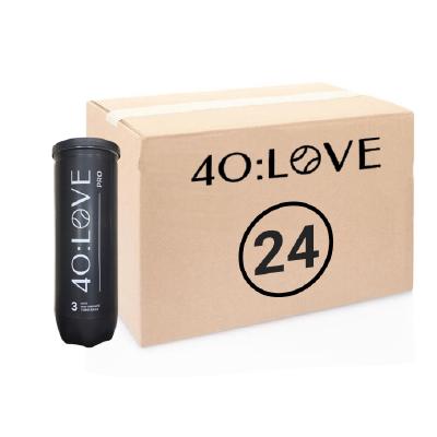 Теннисные мячи 40:Love Pro 72 мяча (24 банки по 3 мяча)