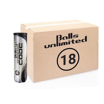 Теннисные мячи Balls Unlimited Code Black 72 мяча