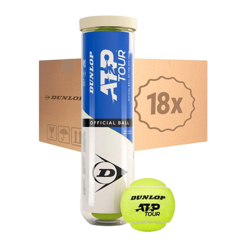 Теннисные мячи Dunlop ATP Tour 72 (18x4)