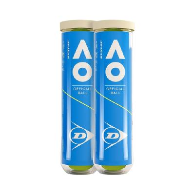 Теннисные мячи Dunlop Australian Open 8 мячей (2 х 4)