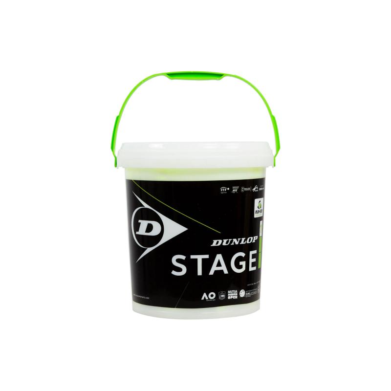 Теннисные мячи Dunlop Stage 1 Green 60 мячей