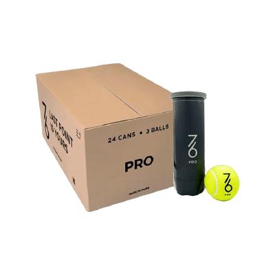 Теннисные мячи Seven Six Pro коробка 72 мяча (24 банки по 3 мяча)