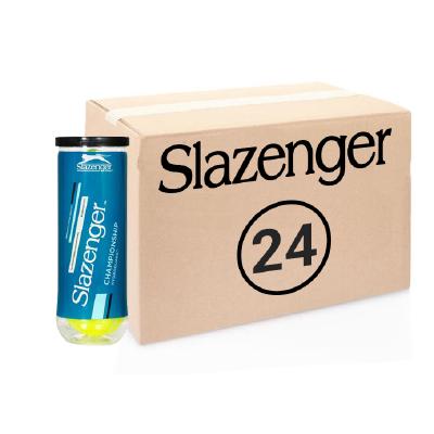 Теннисные мячи Slazenger Championship Hydroguard 72 мяча (24 по 3 мяча)