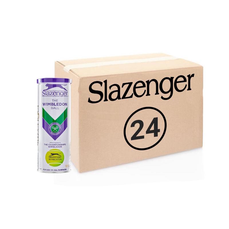 Теннисные мячи Slazenger Wimbledon 72 мяча (24 по 3)