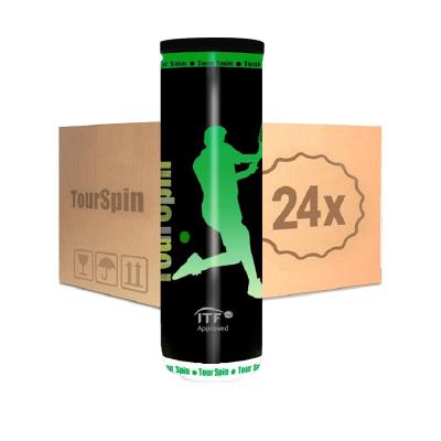 Теннисные мячи TourSpin Green 72 (24x3)