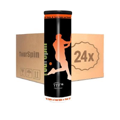 Теннисные мячи TourSpin Orange 72 (24x3)