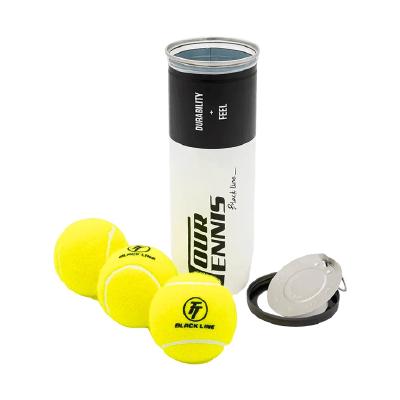Теннисные мячи Tour Tennis Black Line банка 3 мяча