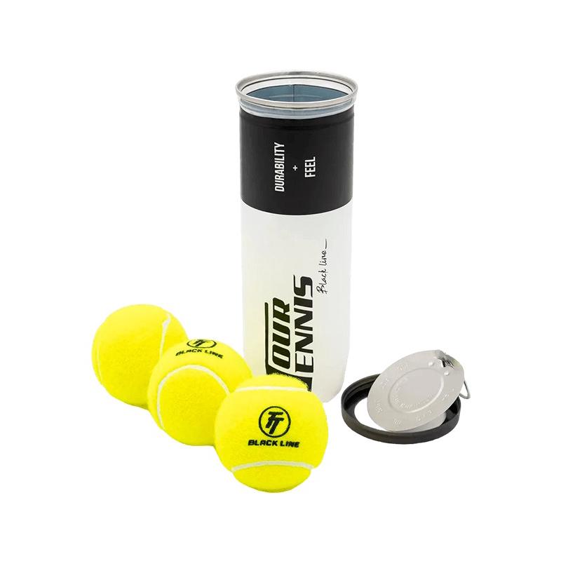 Теннисные мячи Tour Tennis Black Line 72 (24x3)