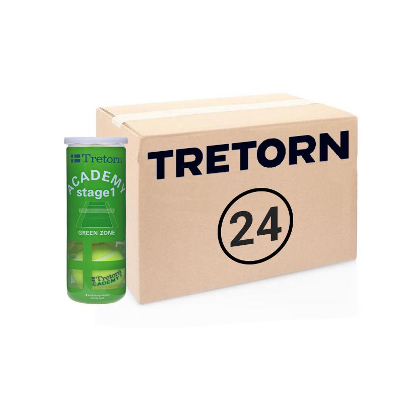 Теннисные мячи Tretorn Academy Stage 1 72 мяча (Коробка)