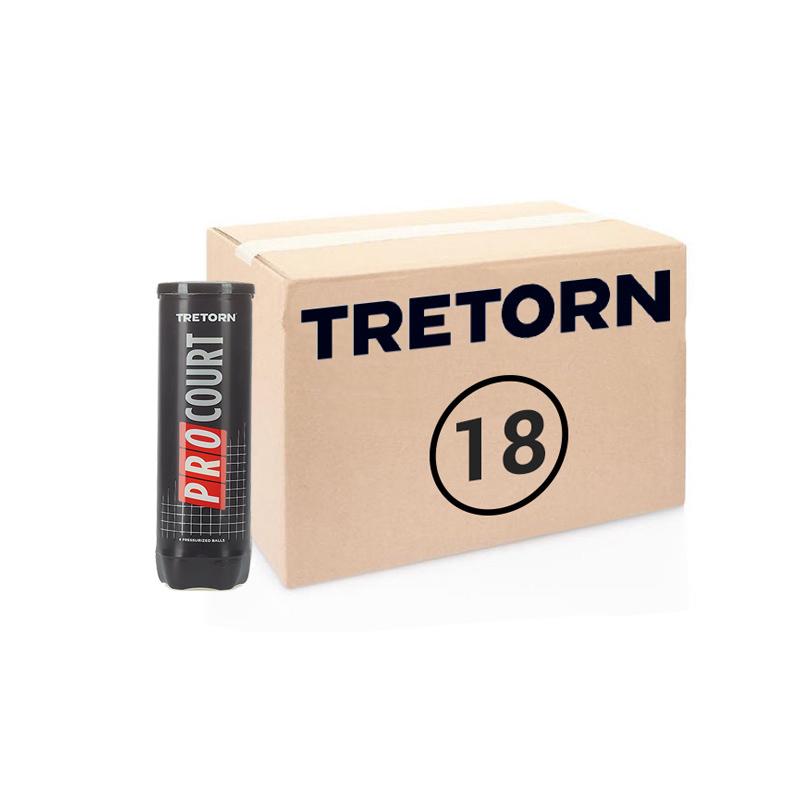 Теннисные мячи Tretorn Pro Court 72 мяча (18 по 4 мяча)
