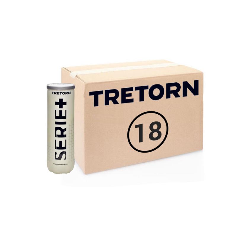 Теннисные мячи Tretorn Serie+ 72 мяча (18 банок по 4 мяча)