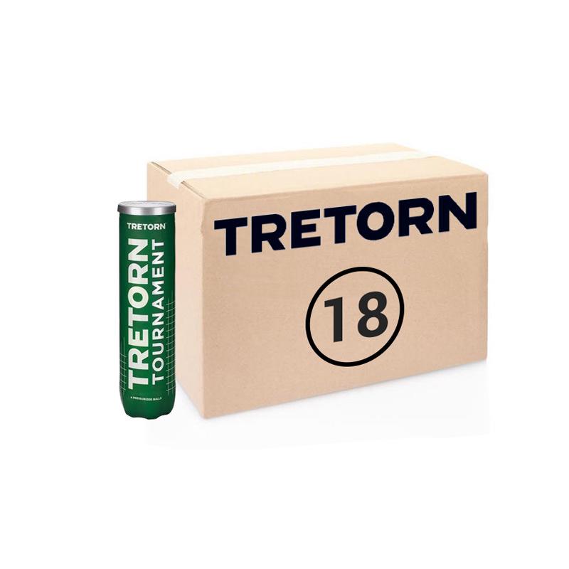 Теннисные мячи Tretorn Tournament 72 мяча (18 банок по 4 мяча)