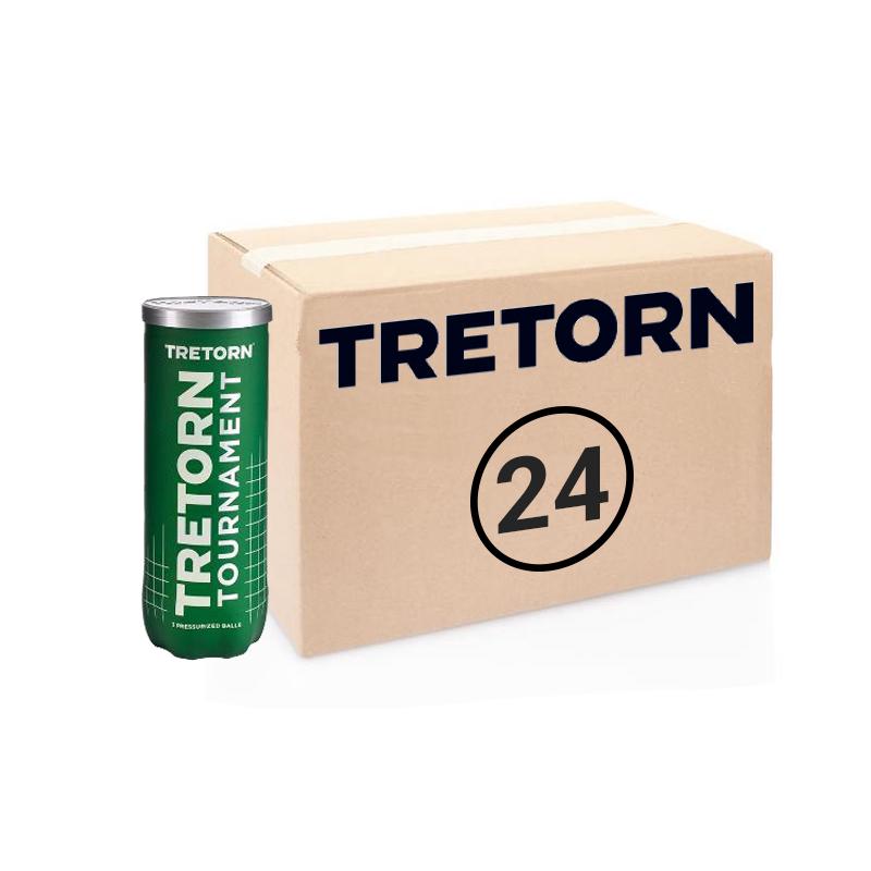 Теннисные мячи Tretorn Tournament 72 мяча (24 по 3 мяча)