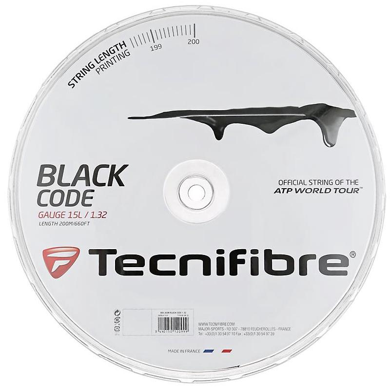 Теннисная струна Tecnifibre Black Code 1,32 200 метров