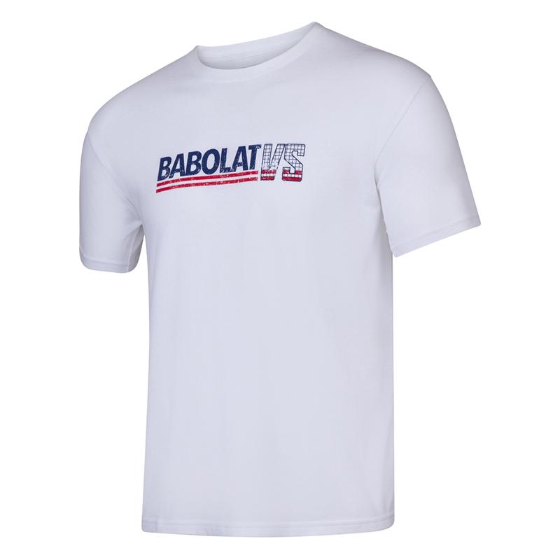 Футболка мужская Babolat Exercise Vintage White