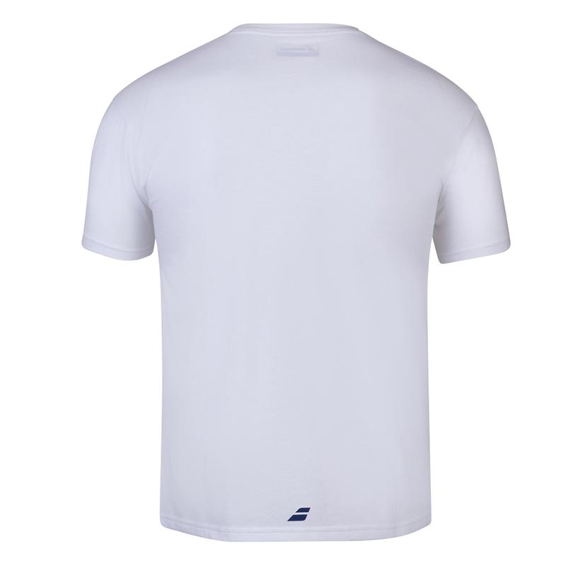 Футболка мужская Babolat Exercise Vintage White