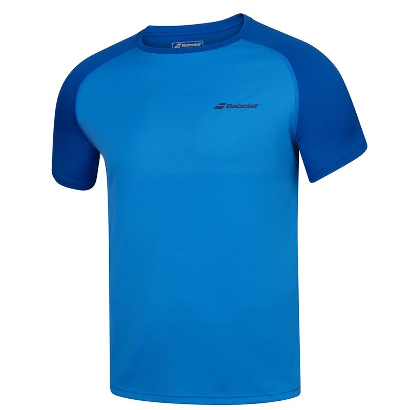 Футболка мужская Babolat Play Crew Neck Blue