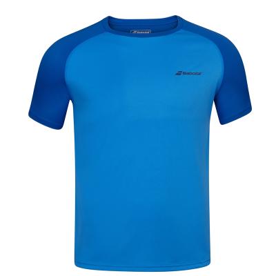 Футболка мужская Babolat Play Crew Neck Blue