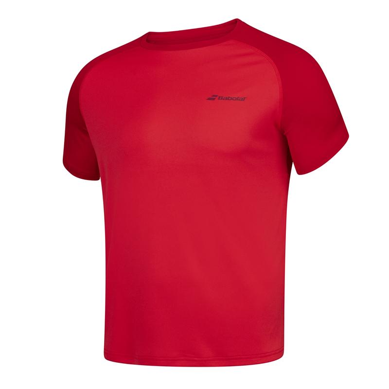 Футболка мужская Babolat Play Crew Neck Red