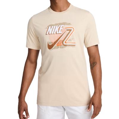 Футболка мужская Nike Court OZ Graphic Tee - Sanddrift