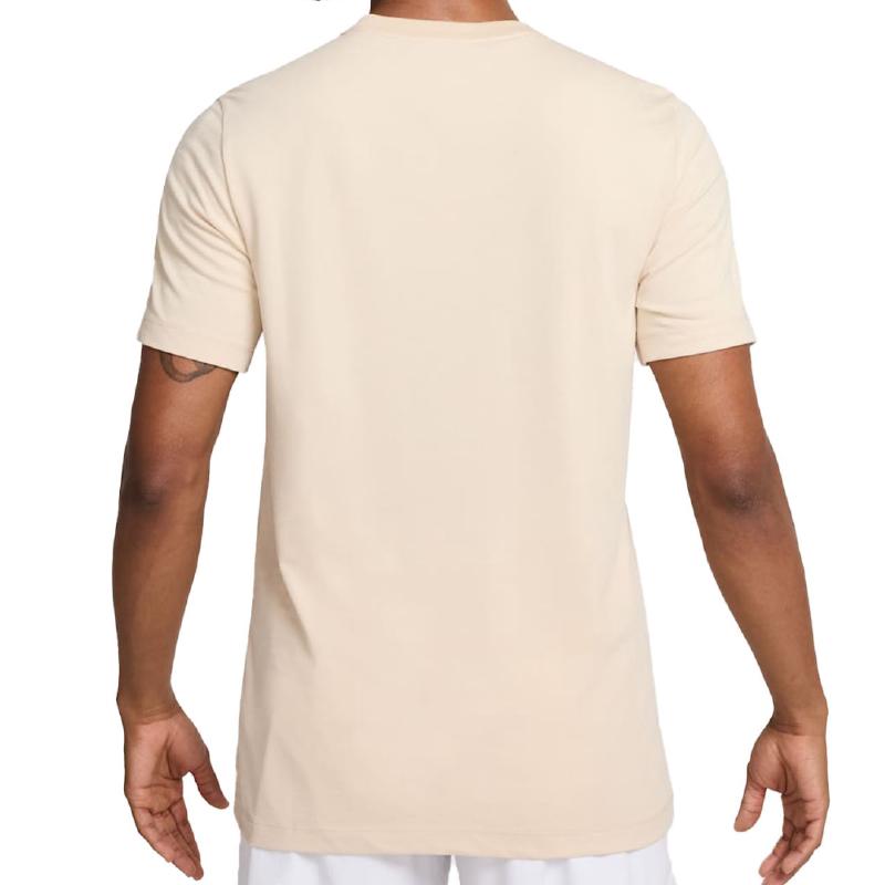 Футболка мужская Nike Court OZ Graphic Tee - Sanddrift